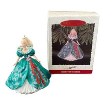 Vintage 1995 Holiday Barbie Hallmark Keepsake Christmas Ornament 3rd in Series - £4.71 GBP