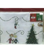 2021 Dr.Seuss How The Grinch Stole Christmas Vinyl Rectangular Tableclot... - £19.81 GBP