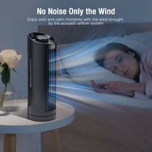 Vcr 13&quot; Electric Oscillating Tower Fan Bladeless Without Remote Control Usa - £45.55 GBP