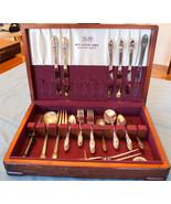 1847 Rogers Bros First Love 42-pc Silverplate Flatware Service for 6 w Box - $80.00