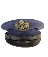 Air Force Patrol SEMPER VIGILANS Hat Military Navy Blue Pilot 6 5/8 Wool... - £60.24 GBP