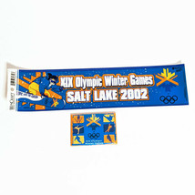Bumper Sticker, Magnet Olympic Winter Games 2002 XlX Salt Lake City - $6.89