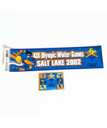 Bumper Sticker, Magnet Olympic Winter Games 2002 XlX Salt Lake City - £5.49 GBP