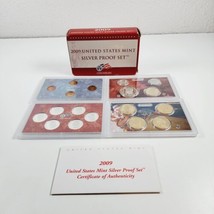 2009 US Mint Silver Proof (18) Coin Set with OGP and COA - £48.05 GBP
