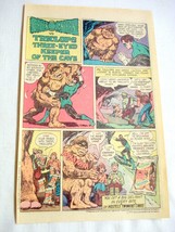 1979 Color Ad Hostess Twinkies Green Lantern vs Triclops Three-Eyed Cave Keeper - £6.28 GBP