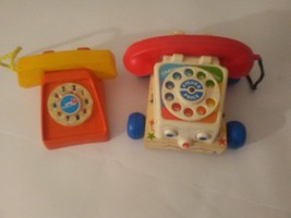 fisher Price rotary phone and Handi craft phone - £11.23 GBP