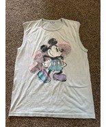 Vintage Mickey Mouse Womens Tank Top Large - $47.39 CAD