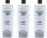 NIOXIN System 1  Cleanser Shampoo 33.8oz / 1 liter (Pack of 3) - £61.84 GBP
