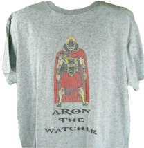 Marvel T-Shirt Aron the Watcher Size 2XLarge Gray Distressed - £14.70 GBP