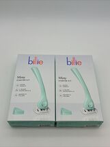 SEALED Billie Minty Razor Starter Kit 1 Razor Handle, 2 Refills, Magneti... - $18.69
