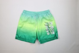 Nike Air Jordan Mens Large Spell Out Tropical Twist Lined Shorts Swim Trunks - £30.99 GBP