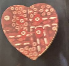 Valentine&#39;s Day Heart Shaped Box With Heart Shaped Notes - $7.00