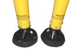 Gorilla Post Removable Safety Bollard Magnetic Base Impact Recovery Systems image 3