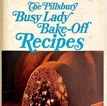 Pillsbury Busy Lady Bake Off Recipes Cookbook 1966 Antique PB 1st Edition E21 - $29.99