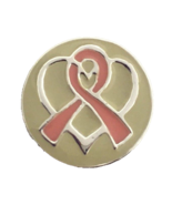 Authentic Kameleon Pink Ribbon &amp; Silver Heart Jewelpop Jewel Pop Kjp119 New - $20.89
