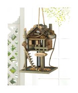 &quot;Our Neck of the Woods&quot; Treehouse Brown Wood Birdfeeder - $19.80