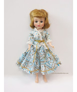 American Character Toni Doll, 10.5” wearing Miss Nancy Ann Storybook Doll outfit - $50.00