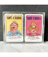 Humorous Cartoon Playing Cards S**t Cards 2 Decks Sealed Vintage Made in... - €16,15 EUR