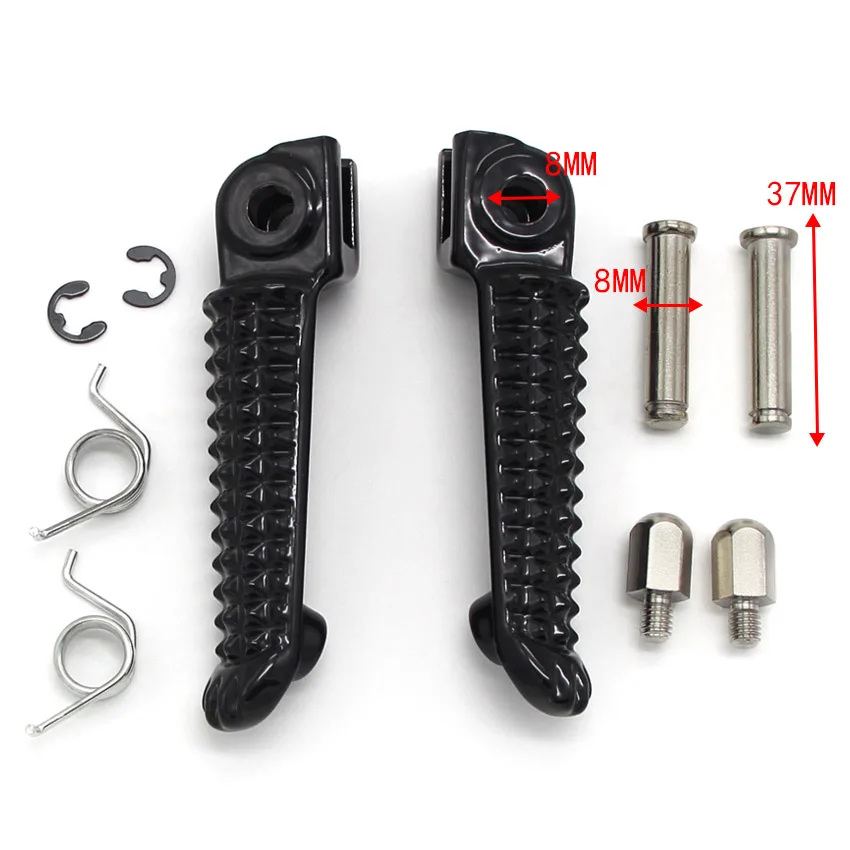 Motorcycle Front Footrest Foot Pegs For Yamaha YZF R1S R1 R1M YZF-R1 - $25.57