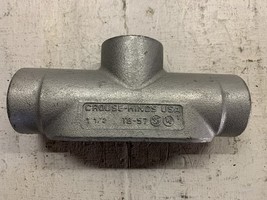 TB57 1-1/2” NPT Iron TB Form 7 Conduit Body - $38.86