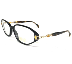 Daniel Swarovski Eyeglasses Frames S012 /20 6051 Black Tortoise Gold 54-12-130 - £88.01 GBP