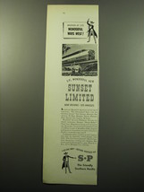 1950 Southern Pacific Railroad Ad - Another of S.P.&#39;s wonderful ways west!  - £14.52 GBP