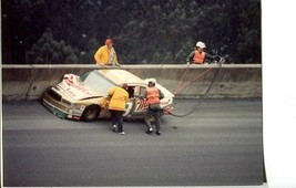 Bobby Hillin, Jr. #8 NASCAR Safety Crew Photo Vintage Racing - $24.25