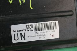 Nissan 4.0L ECU ECM PCM Engine Control Unit Computer MEC77-190 C1 image 2