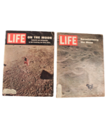 2 Life Magazine 1968 On The Moon and Barnstorming the Moon 1969 - $13.09