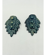 Vintage Dress/scarf Clips, Early Plastic Set Molded? Delicate, Thin, Lig... - $14.99