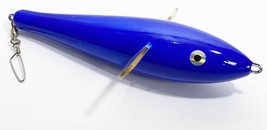 Trolling Teaser Bird for Big Game Fishing 13&quot; Blue Wood Body - £30.67 GBP