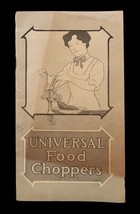 Vtg Universal Food Choppers Landers Frary Clark CT Advertising Brochure Ephemera - £19.97 GBP