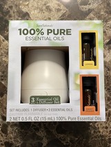 ScentSationals Aromatherapy - 100% Pure Essential Oils 3-Piece Diffuser ... - £19.41 GBP