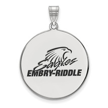 SS Embry-Riddle XL Enamel Disc Pendant - $102.27