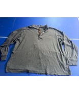 Polo Ralph Lauren Long Sleeve Polo Shirt Mens XXL Tall Grey 100% Cotton - $21.77