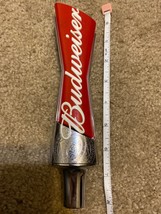 Budweiser Beer Keg Tap Handle Bow Tie Bar Used Bareware Pub Anheuser Busch - $23.10