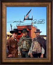 John Wayne, Donald Trump and Clint Eastwood western Art, Signed by the a... - $1,138.50