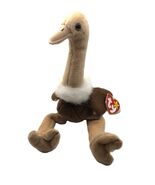 TY Beanie Babies Stretch the Ostrich 11 inch DOB 9/21/1997 - $10.95