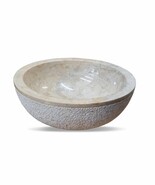 Hand Wash Basin Marble Natural Stone Wash Bowl Countertop Basin Stone Bowl - $6,716.48 MXN+