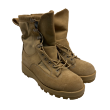 Bates Men&#39;s 10&quot; Vibram Gore-Tex Military Combat Boots Tan Size 5M - £89.82 GBP