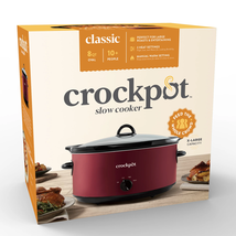 Crock-Pot Manual 8-Quart Slow Cooker, Rhubarb - $71.47