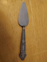 VTG MARIANNE Cake Pie Cheese Server National Silver STERLING Handle 7 3/8" - $39.59