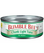 Bumble Bee Chunk Light Premium Tuna in Water 5.0 oz , 6 cans Included - £8.50 GBP