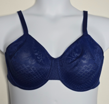 Wacoal Visual Effects Blue Minimizer Bra sz 38C 857210 Womens Underwire ... - £19.33 GBP