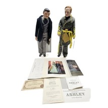 Franklin Mint Porcelain Doll Ashley And Rhett Butler Gone With The Wind - $123.74