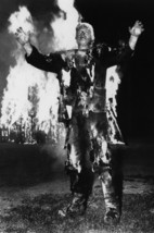 Lon Chaney Jr. in The Ghost of Frankenstein Full Length Burning with fire in Bac - £19.13 GBP
