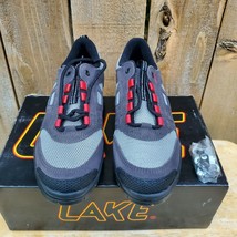 New Lake MX60 Lace-Up Mountain Bike Shoes 2-Bolt Cleat Womens US 6 EU 39.5 - £37.20 GBP