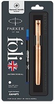 Parker Folio AntiMicrobial Roller Ball Pen Ballpoint Ballpen brand new S... - £11.99 GBP