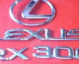GENUINE LEXUS RX 300 VSC 99 - 03 FACTORY REAR LEXUS EMBLEM NAMEPLATE SET... - $14.48