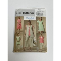 Butterick Sewing Pattern B5501 F5 (16/18/20/22/24) Vest Top Pants Dress - £4.73 GBP